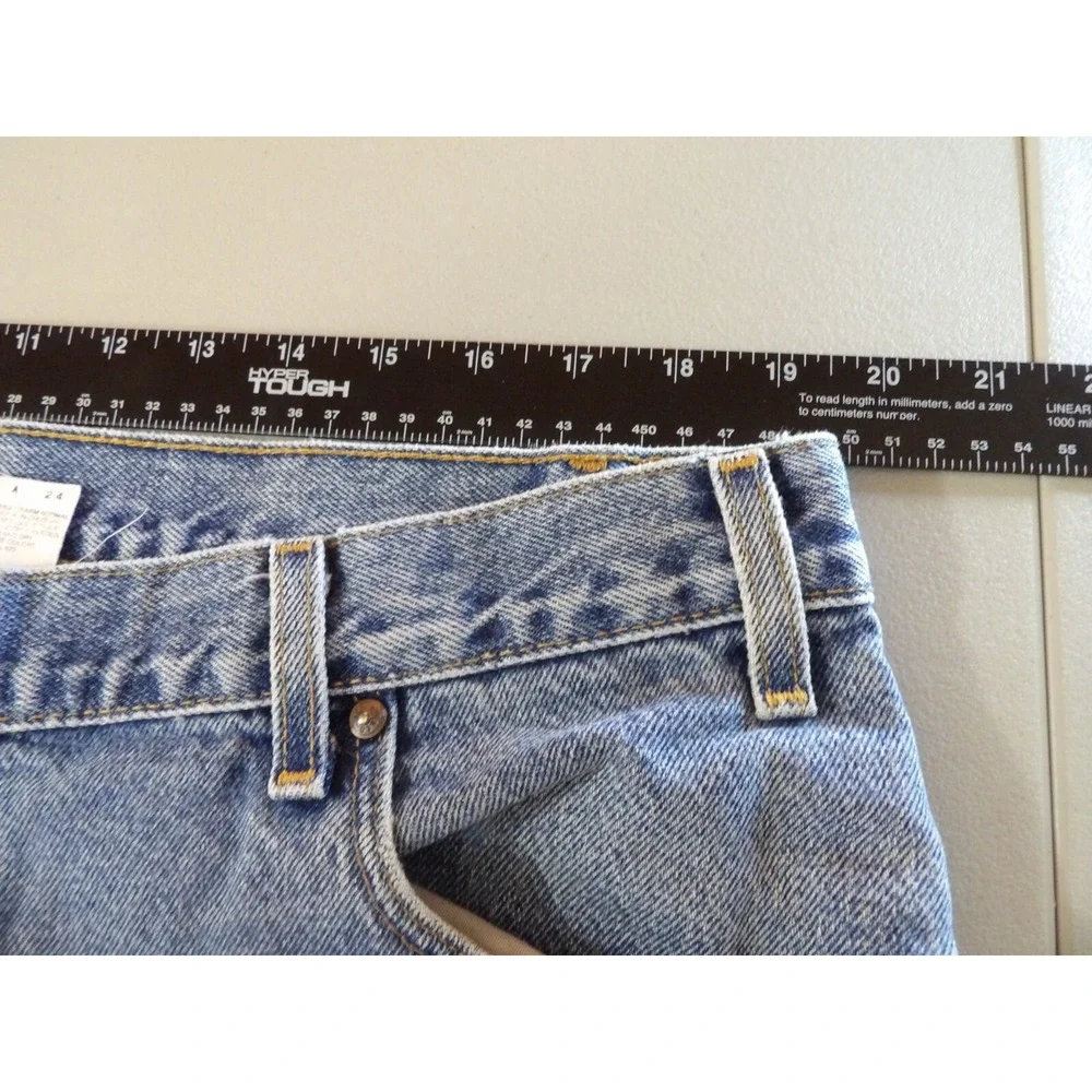 Vintage Levi's 540 Relaxed Fit Straight Leg Jeans Made in‎ USA Men's Size 39x34